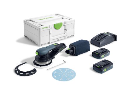 Festool Akumulátorová excentrická brúska ETSC 2 150 4,0 I-Plus