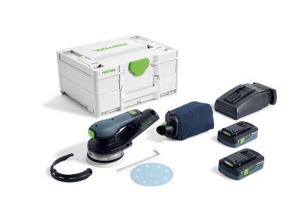Festool Akumulátorová excentrická brúska ETSC 2 125 4,0 I-Plus DOPREDAJ