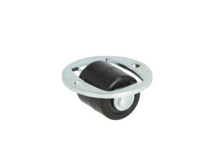 Nábytkové koliesko 14mm s platničkou 26mm 15kg 2688-1
