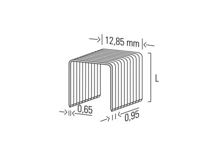 spona BEA 380 20 GALV CP 10000ks 10005136