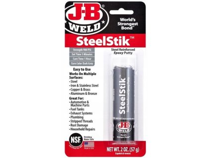 JB WELD 8267 Epoxidový tmel na opravy kovov SteelStik 57g