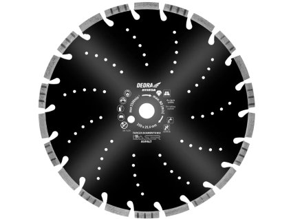 kotúč diamant DEDRA LASER ASPHALT 400x25,4 H1184A