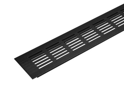 ATM Vetracia mriežka AL 60x480 mm čierna KR 445