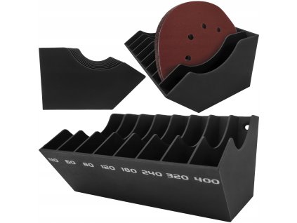 DRZIAK NA BRUSNY PAPIER NA BRUSKU MONTAZ NA STENU ORAGANIZER