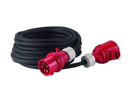 HEDI Predlžovací kábel 3-fázový H07RN-F s prepínaním fázy, 10m VKD1016F