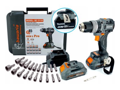 BAVARIA BC 3118 Aku vŕtací skrutkovač 18V