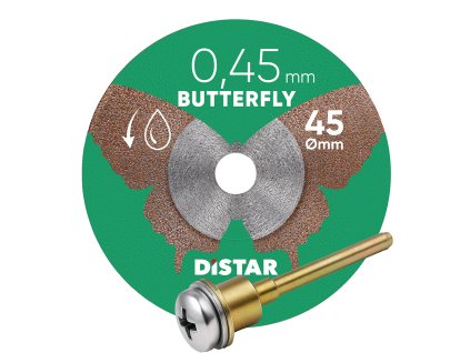 DISTAR Diamantový kotúč BUTTERFLY 45mm + tŕň 11143158073