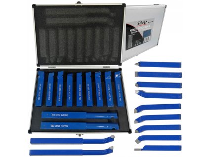 SILVER Sada sústružníckych nožov 11 dielna 20x20mm 10885