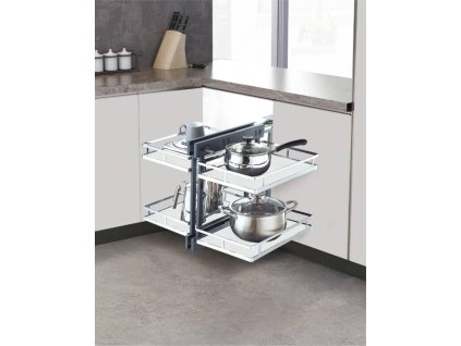 kôš ML WOOD 900 UNI MAGIC CORNER biela+cr ML304WOOD