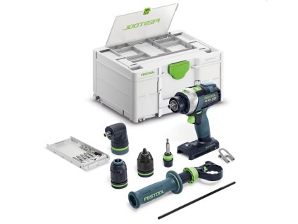 Festool Aku príklepový vŕtací skrutkovač QUADRIVE TPC 18 4 Basic SetXL 578832