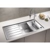 BLANCO ANDANO XL 6 S-IF nerezový drez 1000 x 500 mm s excent.