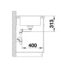BLANCO CLASSIMO 45S-IF Nerezový drez 860 x 500 mm 525330