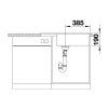 BLANCO ZIA 6S XL Compact granitový drez 780 x 500 mm