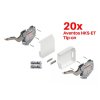 BLUM Aventos HKS-ET Tip-on výklop, 20x kompletný set + Darček Promo bunda BLUM za 1€
