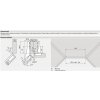 BLUM CLIP top BLUMOTION 79B3558 naložený uhlový záves, +45 ° II, na skrutku