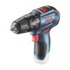 BOSCH aku. vŕtací skrutkovač GSB 12V-30 SOLO 06019G9102