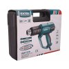 EXTOL 8794800 Pištoľ teplovzdušná s plynulou reguláciou, príkon 2000W, LCD