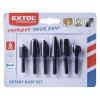 EXTOL Rašple rotačné na drevo, 6-dielna sada, stopka pr. 6mm 8803701