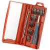 Extol Skrutkovač na bity hodinársky, magnetický, 22-dielna sada, CrV 8819104