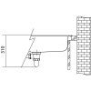 FRANKE SET T25 drez TECTONITE SID 610 - 560 x 530 mm + batéria FP9400 BIELA 114.0366.028