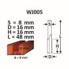 Fréza do dreva D16/H16/L48/S8 WJ005