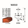 Fréza do dreva D24/H11/L53/R9/B13/S8 WJ010