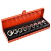 GEKO Sada hlavíc 9-dielna, 1/2" TORX E10-E24 G10167