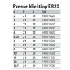 IGM Presná klieština ER20 (DIN6499)