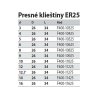 IGM Presná klieština ER25 (DIN6499)