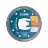 Kotúč rezný diamantový Turbo Thin Cut, suché aj mokré rezanie, EXTOL INDUSTRIAL