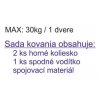 Kovanie na posuvné dvere SF-30 5601