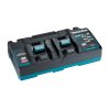 MAKITA 40V rýchlonabíjačka DC40RB dvojitá /191N09-8/ + Darček káva