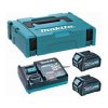 MAKITA 40V Set akumulátorov 2 x 2,5Ah + nabíjačka DC40RA /191j81-6/ + Darček káva