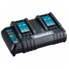MAKITA DC18SH Nabíjačka na dva akumulátory 14.4-18V