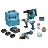 MAKITA DLX4195JX1 Aku sada náradia 18V 01