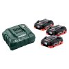 METABO BASIC SET 18V 3x4AH set akumulátorov a nabíjačky 685132000
