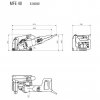 Metabo MFE 40 fréza do muriva 604040510