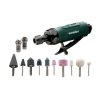 METABO pneu. priama brúska DG 25 SET 604116500