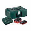 Metabo set akumulátorov LiHD, kufor a rýchlonabíjačka 685079000