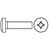 Metrické skrutky s pologuľatou hlavou DIN 7985