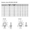 DIN582 oko závesné