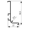 Profil úchytový S 056 - 2,05m