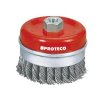 Proteco misková kefa vrkočová M14 Fe