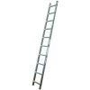 PROTECO Oporný rebrík hliníkový, 1 dielny, 9 priečkový 10.66-1-09-KR