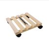 SILVERLINE Podložka drevená na kolieskach 295928
