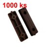 Skrutkovací klzák pod nábytok, plastový, balenie 1000ks