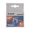 EXTOL Spony do sponkovačky 1000ks, šírka 10,6mm, hrúbka 1,2mm
