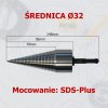 Štiepací tŕň - kužeľ na drevo Ø32mm, uchytenie SDS-plus S032M-SDS
