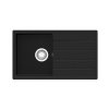 TEKA COMFOR 45 B-TQ 1B 1D Granitový drez 760 x 440 mm OB čierna metalická 115350001