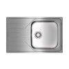 TEKA UNIVERSE 50 T-XP 1B 1D MAX X Nerezový drez 790 x 500 mm 115110020